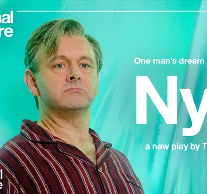 Poster for National Theatre Live: Nye, Showing at Fellinis in Ambleside, Lake District