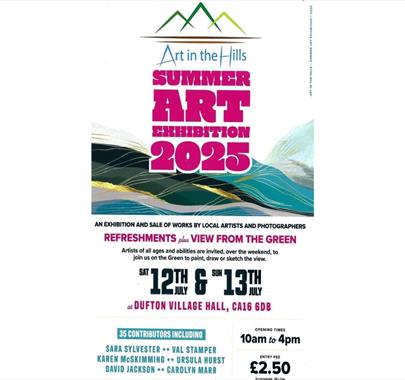 Summer Art Exhibition Poster