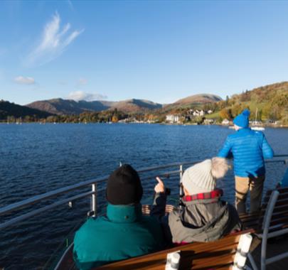 View from a Windermere Lake Cruise in the Lake District, Cumbria