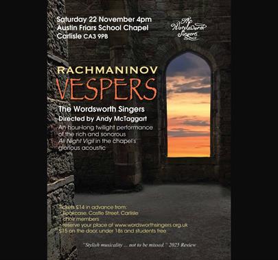 "Rachmaninov Vespers by The Wordsworth Singers" Poster