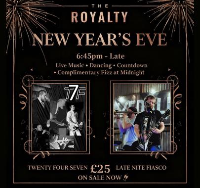 The Royalty New Year's Eve Poster