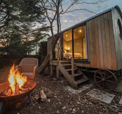 The Shepherd's Hut at Victorian House Hotel in Grasmere, Lake District