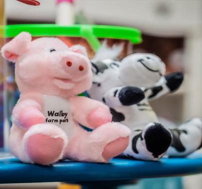 Stuffed Toys at The Gift Shed at Walby Farm Park in Walby, Cumbria