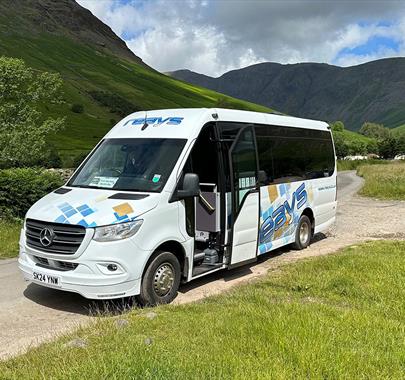 Wasdale Shuttle Bus - Operated by Reays. Photo: Philip Higgins