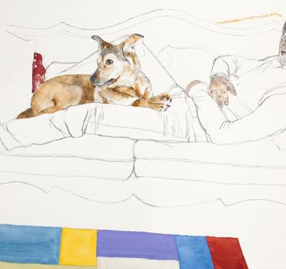 We Think the World of You: People and Dogs Drawn Together by David Remfry MBE RA