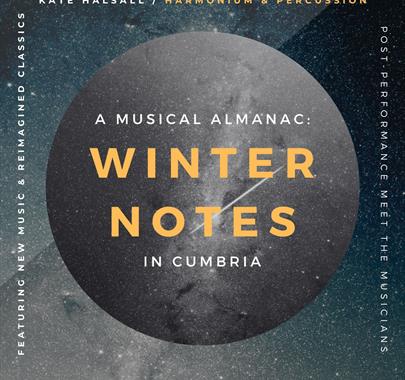 Winter Notes musical poster