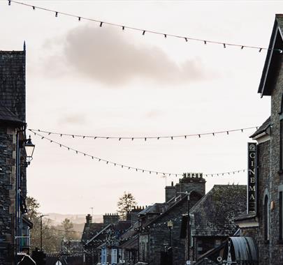 Ambleside Sunset, as seen from Zeffirellis Independent Cinema in Ambleside, Lake District