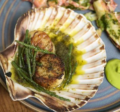 Food at George and Dragon in Clifton, Cumbria