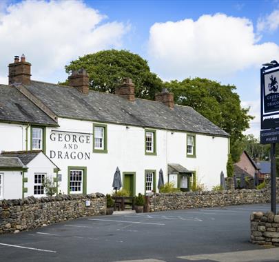 Exterior and Entrance at George and Dragon in Clifton, Cumbria