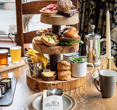 Alternative Afternoon Tea at The Wild Boar Inn in Windermere, Lake District