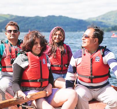 Boat Hire at Brockhole on Windermere Visitor Centre in the Lake District