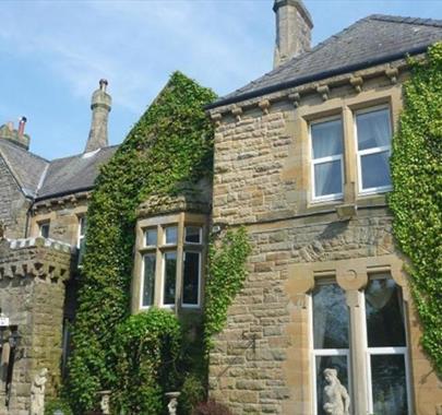 Exterior of Hunday Manor Country House Hotel in Workington, Cumbria
