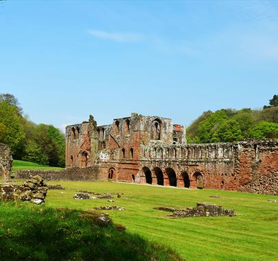 Ruins of Furness Abbey in Barrow-in-Furness, Cumbria