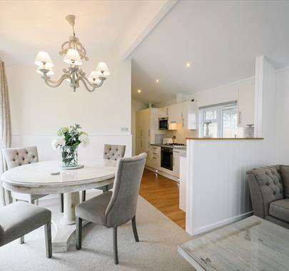 Holiday lodges at Hillcroft Park Holiday Park in Pooley Bridge, Lake District