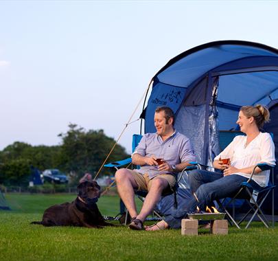 Camping at Hollins Farm Holiday Park