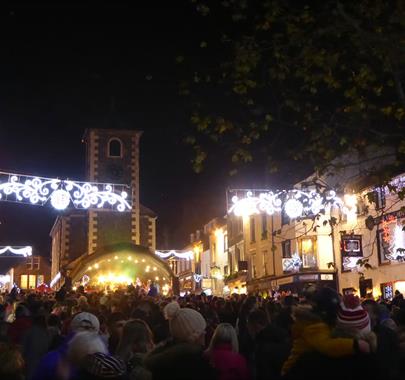 Keswick Christmas Lights Switch On