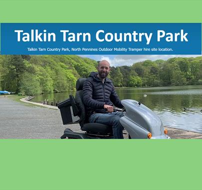 Tramper hire at Talkin Tarn Country Park