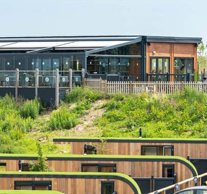 Exterior of Lodges at Ullswater Heights in Newbiggin, Lake District