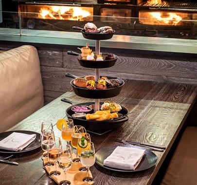 Wood-Fired Afternoon Tea at Blue Smoke on the Bay at Low Wood Bay Resort & Spa in Windermere, Lake District