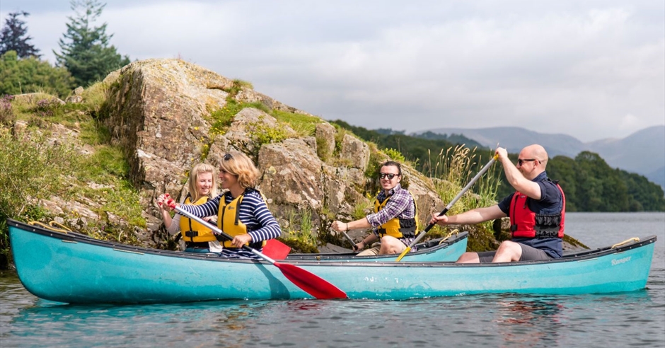 Canoe Hire (1 hour) on Windermere with Graythwaite Adventure ...