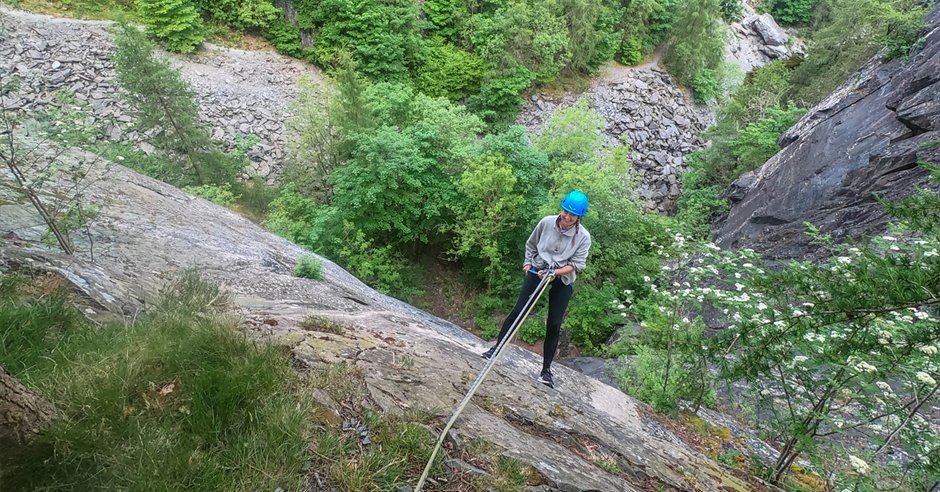 Abseiling at Lake District Activities with Lakeland Ascents - - Visit ...