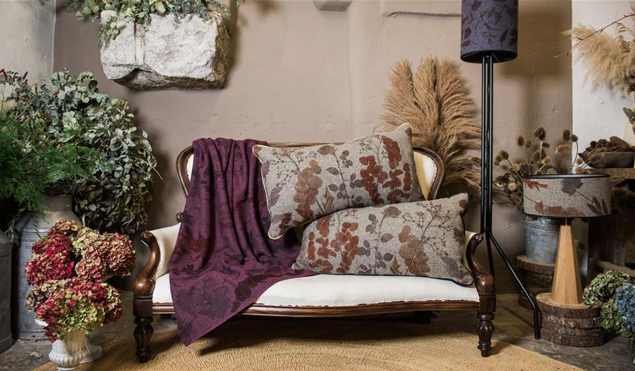 Locally-Produced Fabrics from Cable & Blake in Kendal, Cumbria