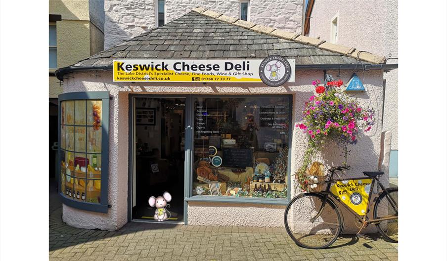 Exterior at Keswick Cheese Deli in Keswick, Lake District