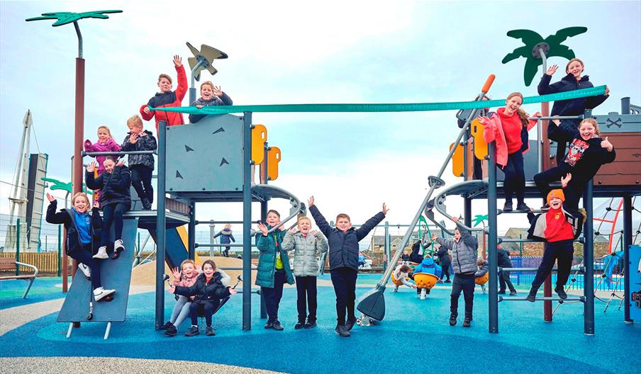 Shiver Me Timbers Play Park in Maryport