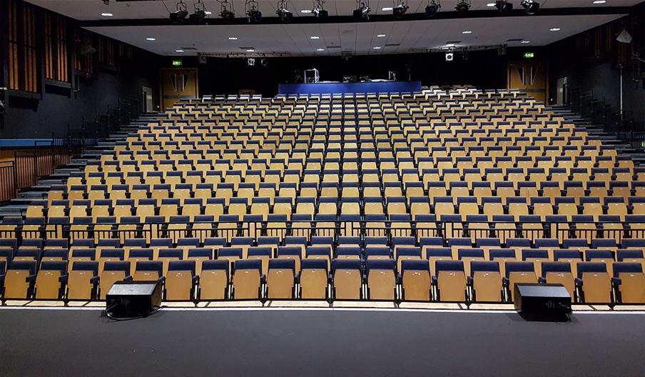 Theatre Seats at The Forum in Barrow-in-Furness, Cumbria