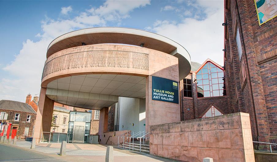 Exterior and Viewpoint at Tullie House Museum and Art Gallery in Carlisle, Cumbria by D&H Photographers