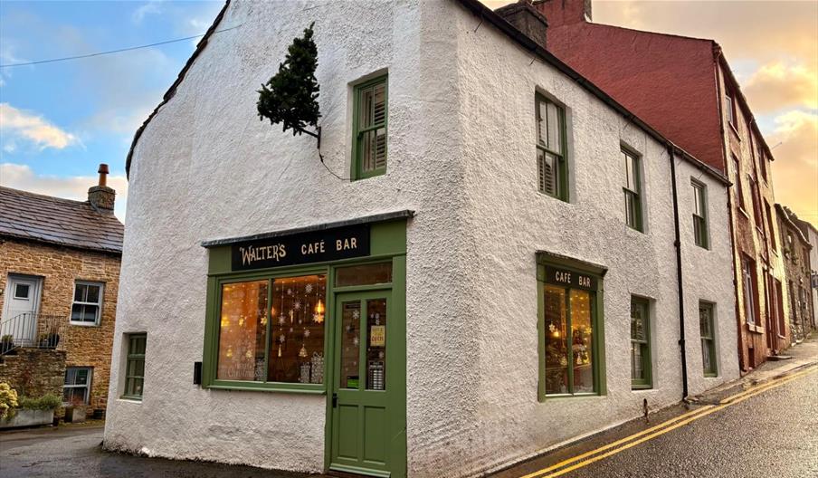 Exterior at Walter's Cafe Bar in Alston, Cumbria
