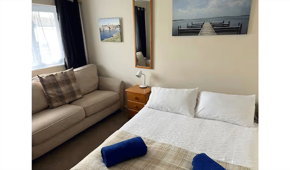 Double bedroom in Self Catering Cottage in Cockermouth, Cumbria