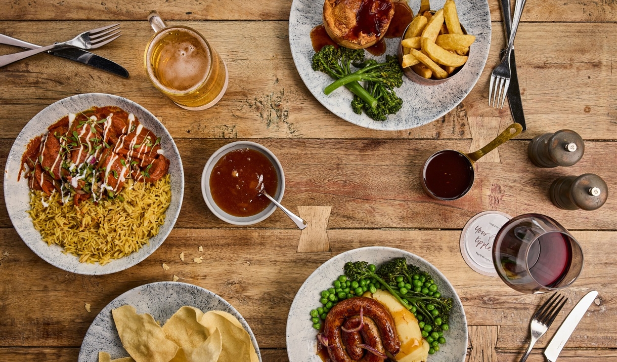 Food and drink from The Pheasant Inn in Bassenthwaite, Lake District