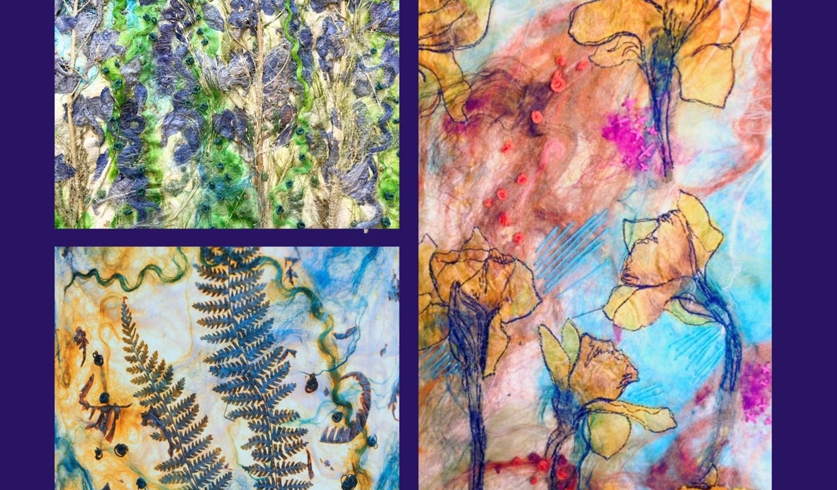 Spring Fibre Art Workshop with Wendy Ann Stanger