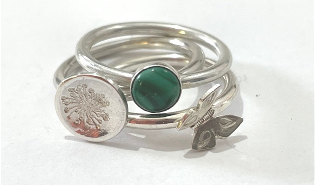 Sterling Silver Jewellery - 3 Silver Rings in a day - with Melinda Scarborough