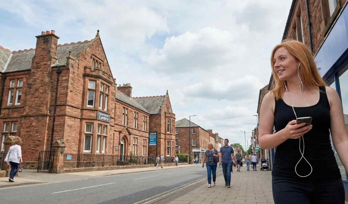 Audio tour in Carlisle