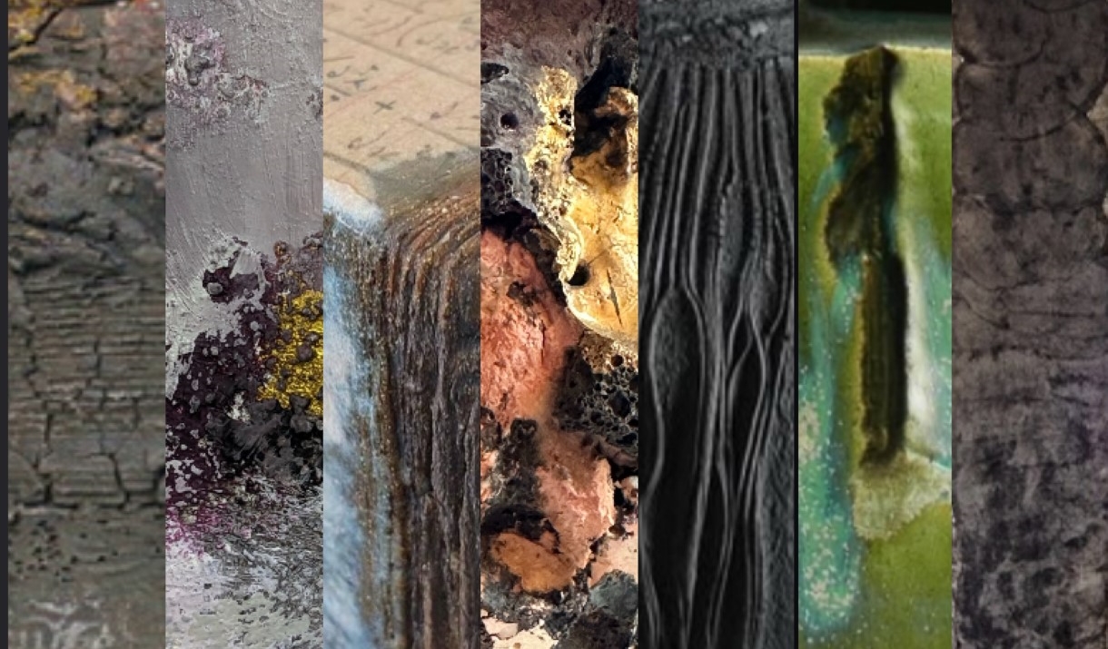 collage of work from this exhibition