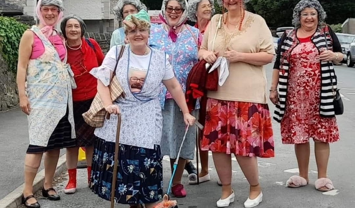 ulverston, retro festival, fancy dress