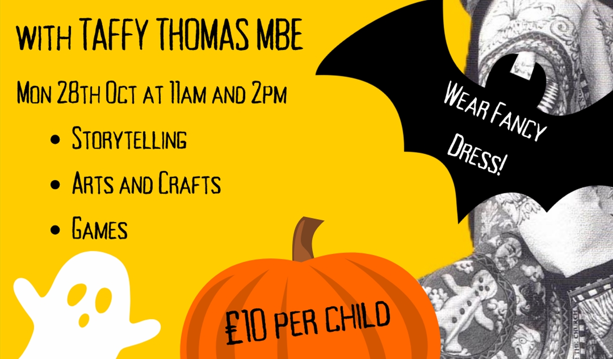 Halloween Folk Tales with Taffy Thomas MBE, First Storytelling Laureate