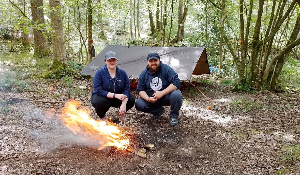 48 - Two Day Wilderness Survival Training Course with Green Man Survival