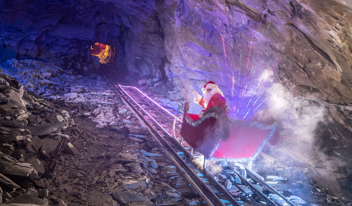 Santa's Secret Grotto at Honister Slate Mine