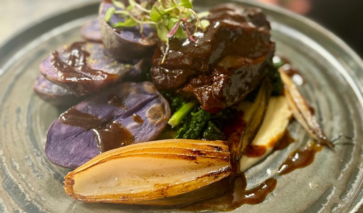 Food from the Red Lion Inn, Hawkshead