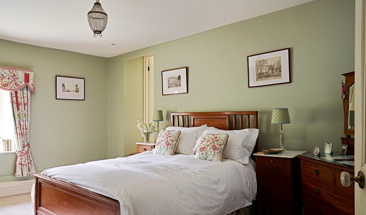 Bedroom at Melmerby Hall in Melmerby, Cumbria