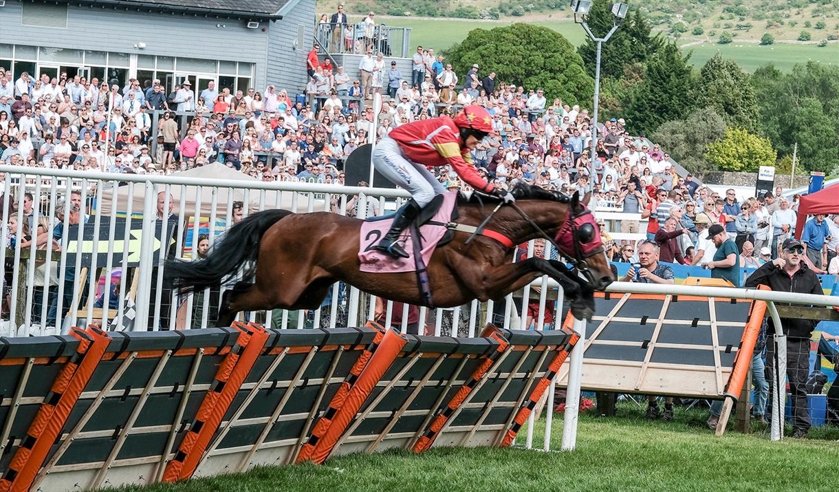 Cartmel Racecourse in Cartmel, Cumbria