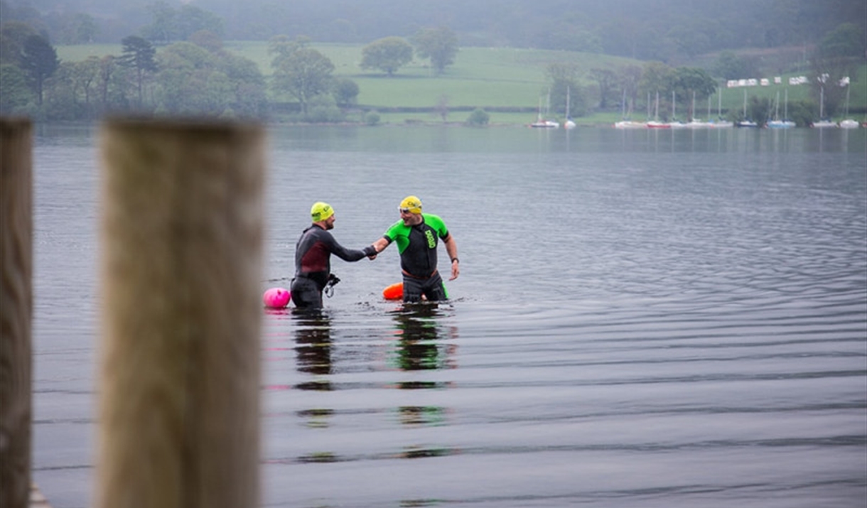 Winter wild swim camp