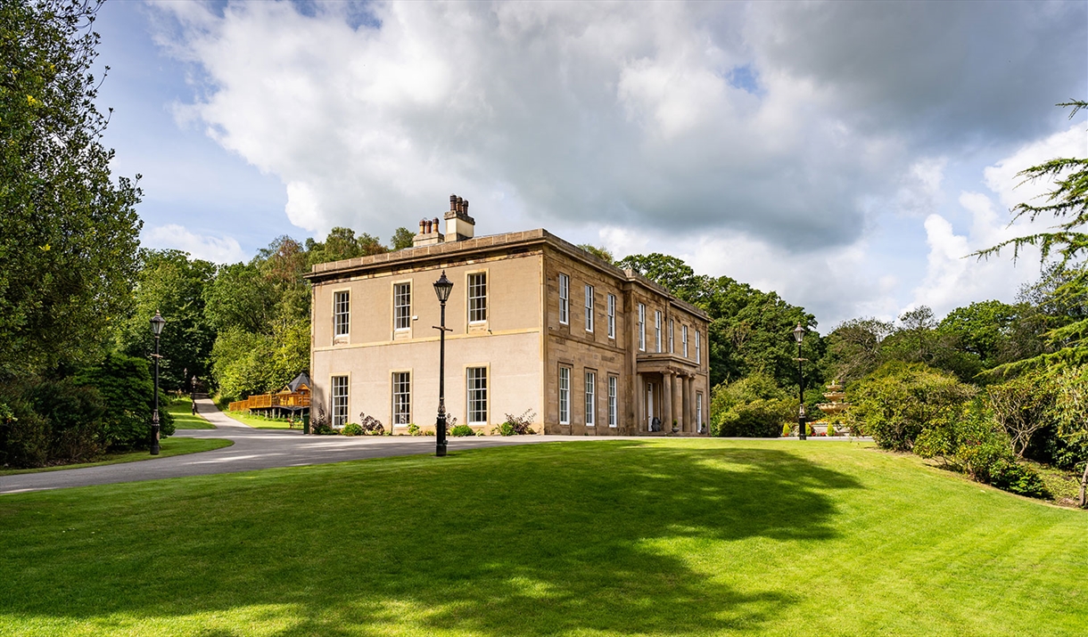 Exterior View of The Fitz and Surrounding Grounds, in Cockermouth, Lake District