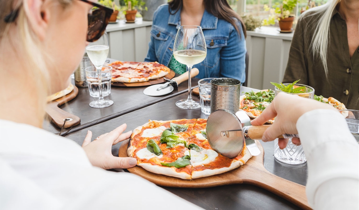 Wood Fired Pizzas at The Glasshouse at Another Place, The Lake in Watermillock, Lake District
