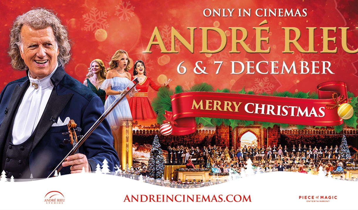 André Rieu Merry Christmas poster
