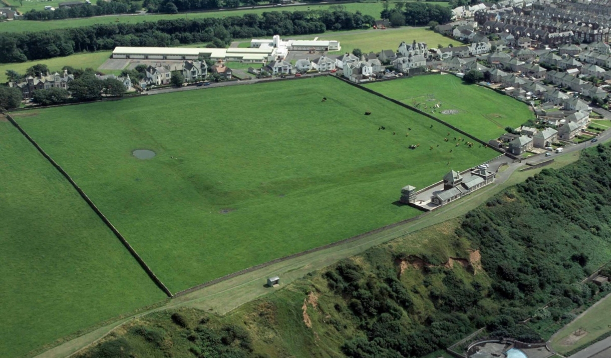 Guided tour of the Roman fort at Maryport