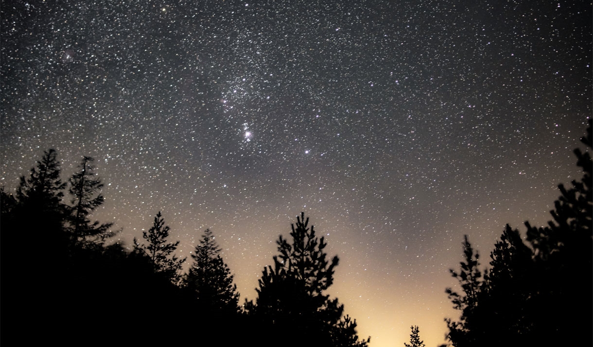 Stargazing at Alston Moor Golf Club near Alston, Cumbria